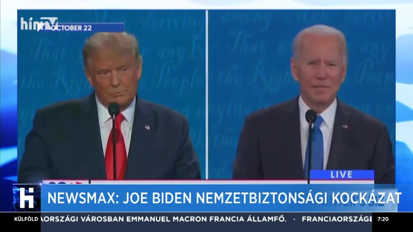 Newsmax: Joe Biden nemzetbiztonsági kockázat