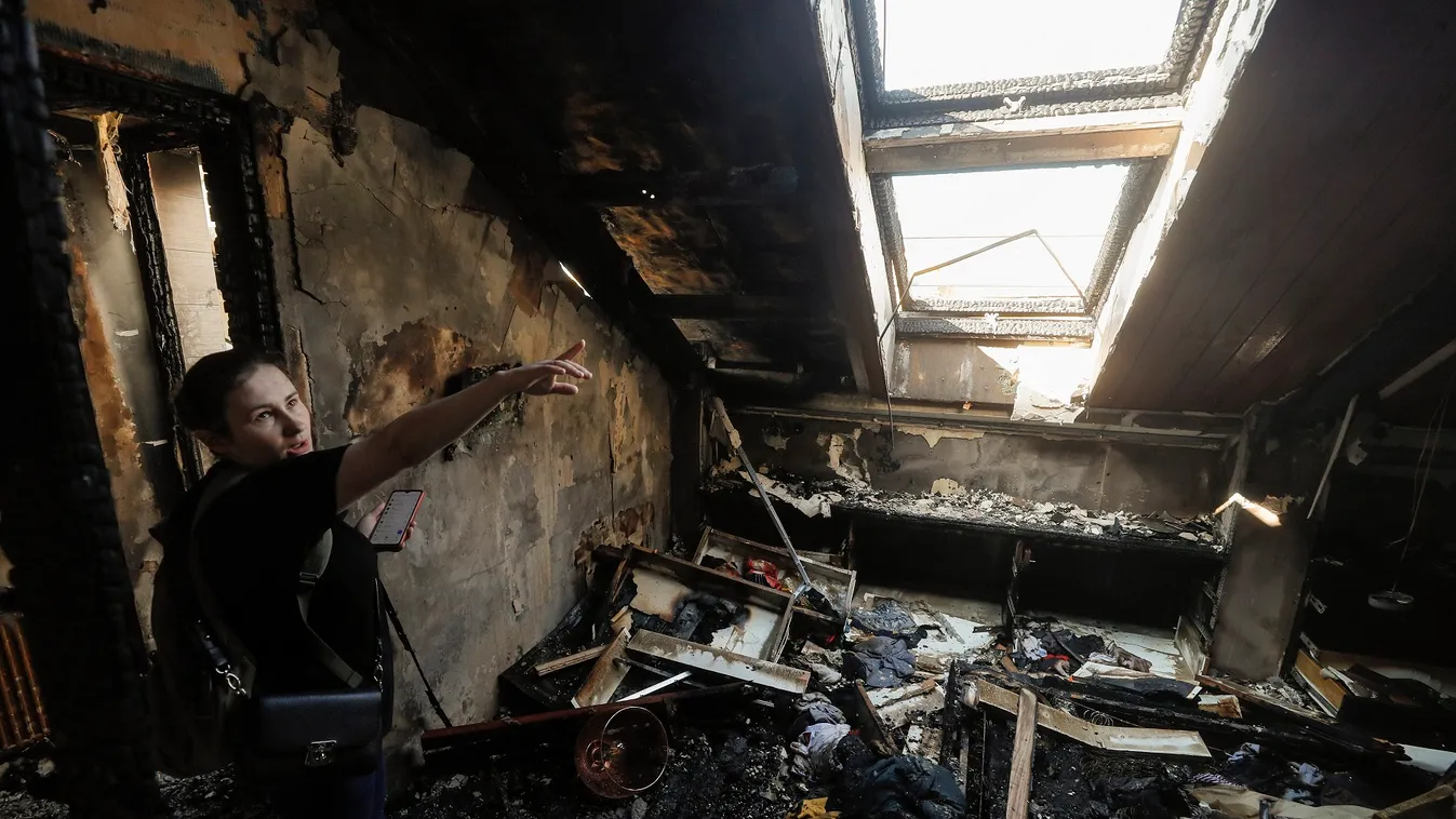 Az orosz erők újabb éjszakai támadást intéztek Kijev ellen