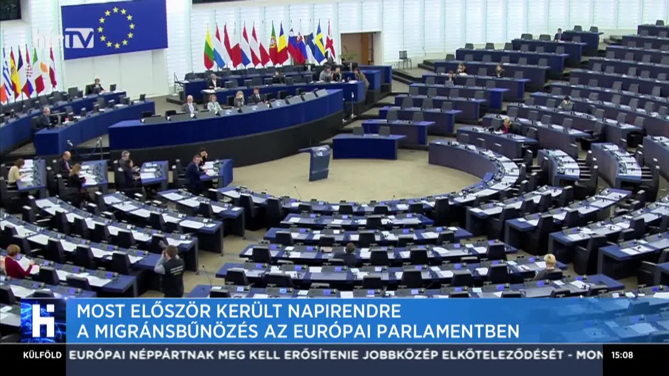 Most először került napirendre a migránsbűnözés az Európai Paralmentben