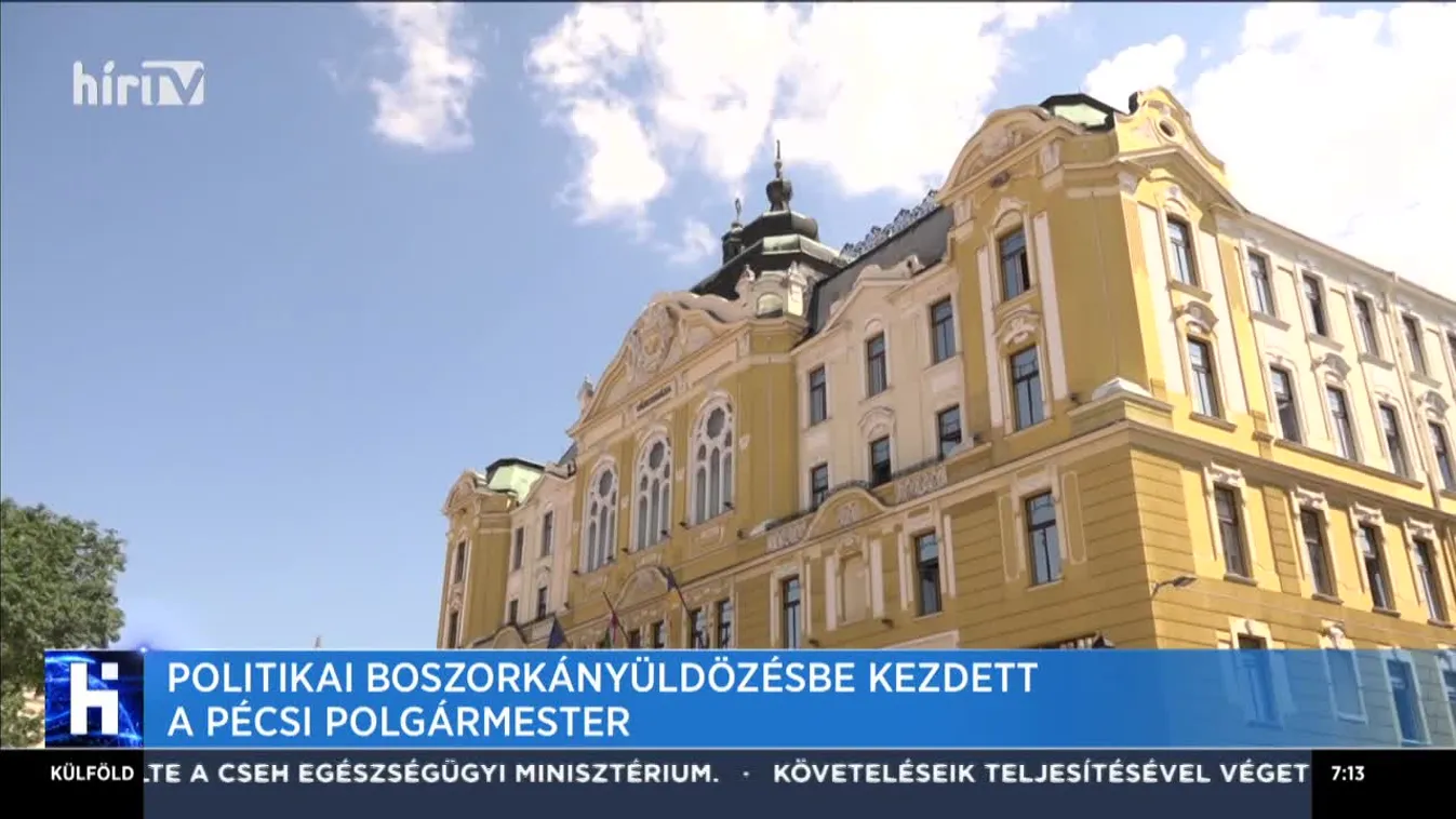 Politikai boszorkányüldözésbe kezdett a pécsi polgármester