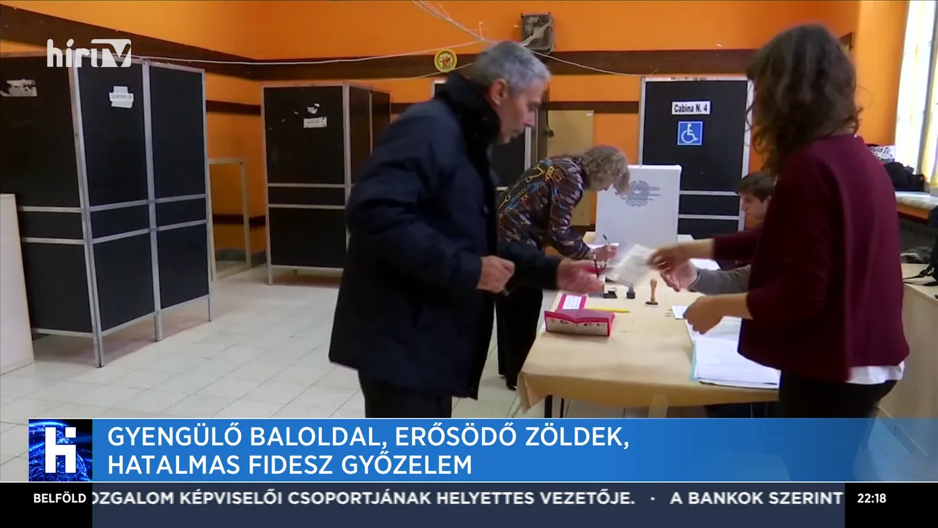 Gyengülő baloldal, erősödő Zöldek, hatalmas Fidesz győzelem