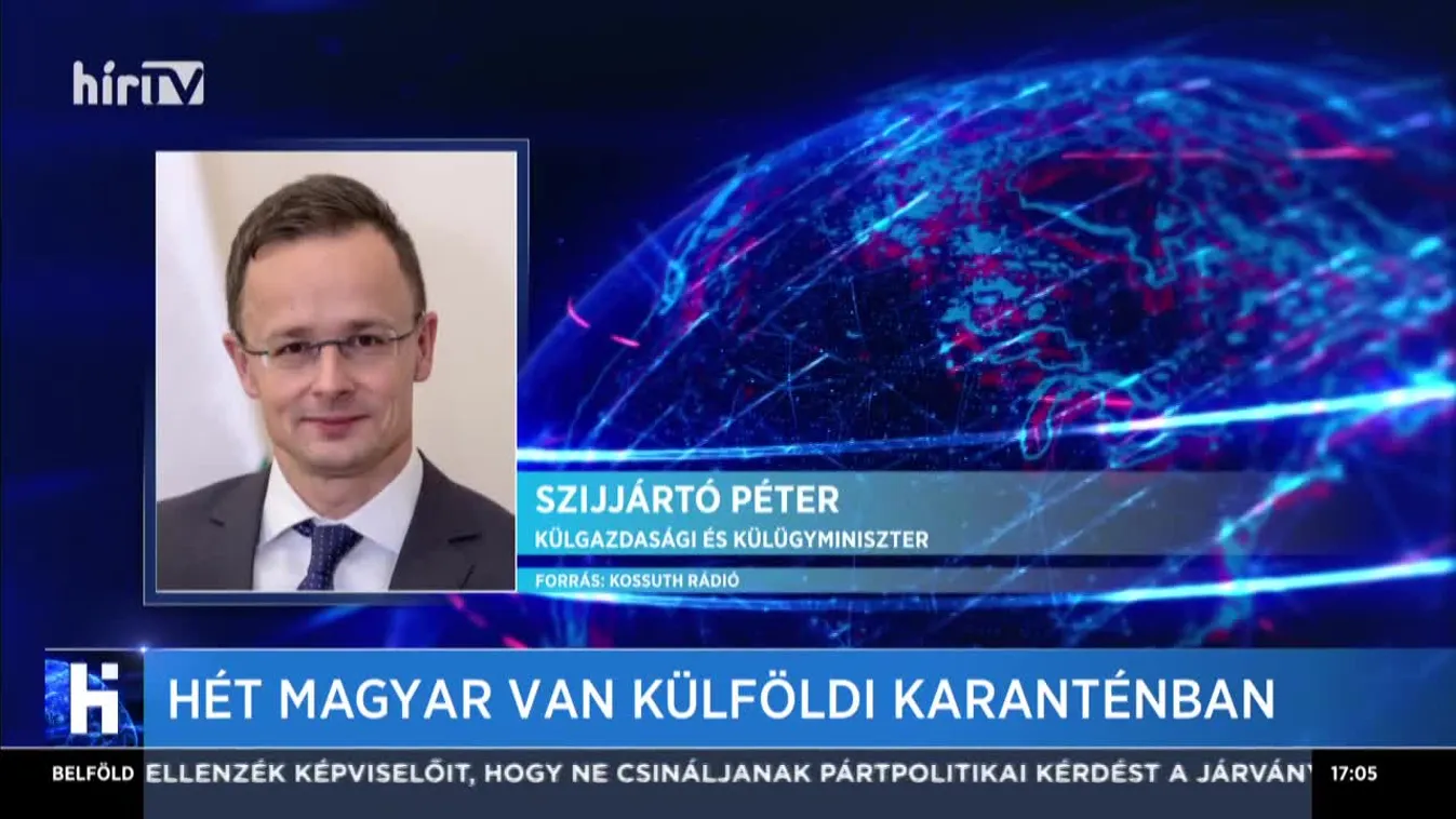 Hét magyar van külföldi karanténban