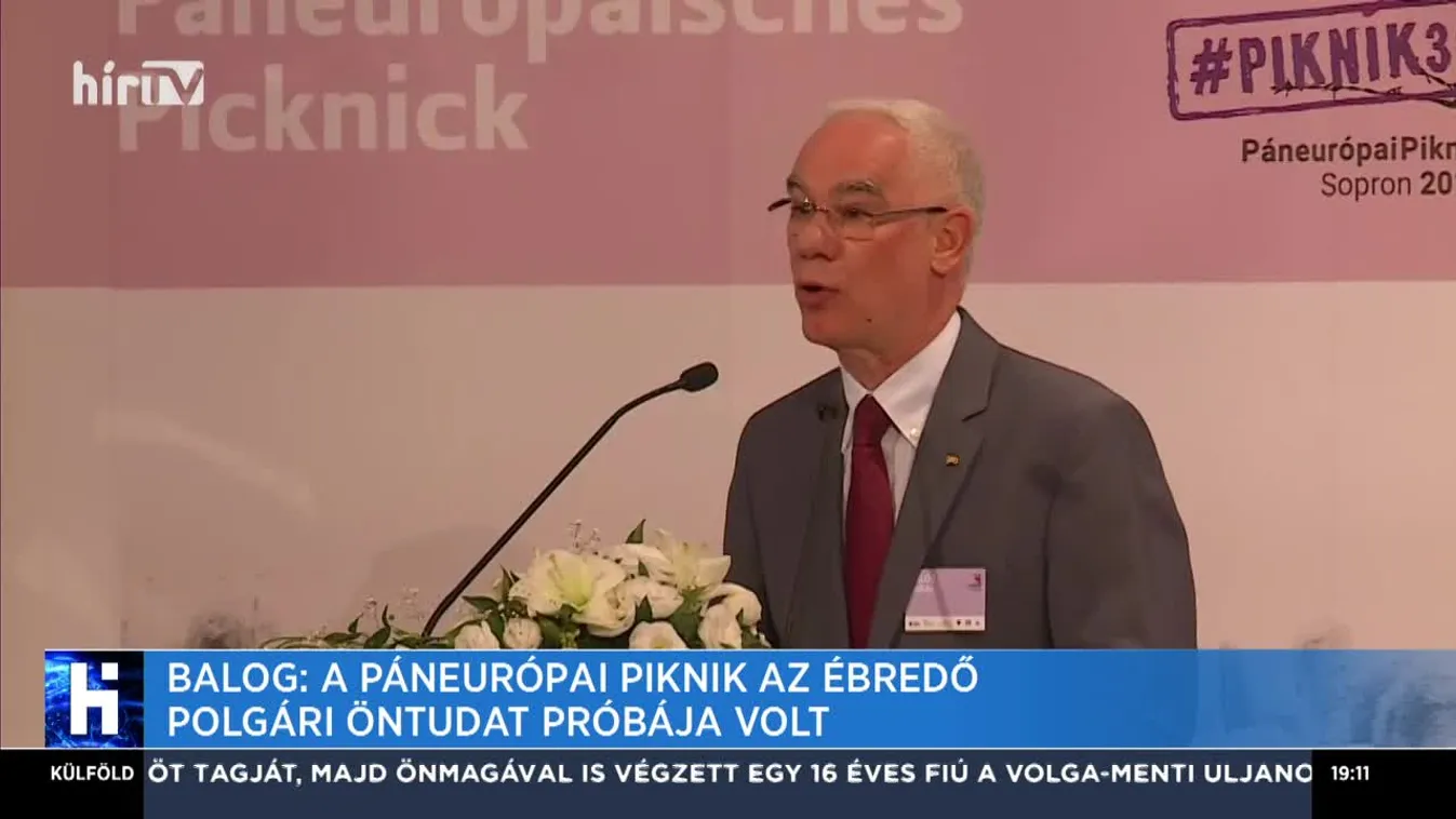 Balog Zoltán: A Páneurópai Piknik az ébredő polgári öntudat próbája volt