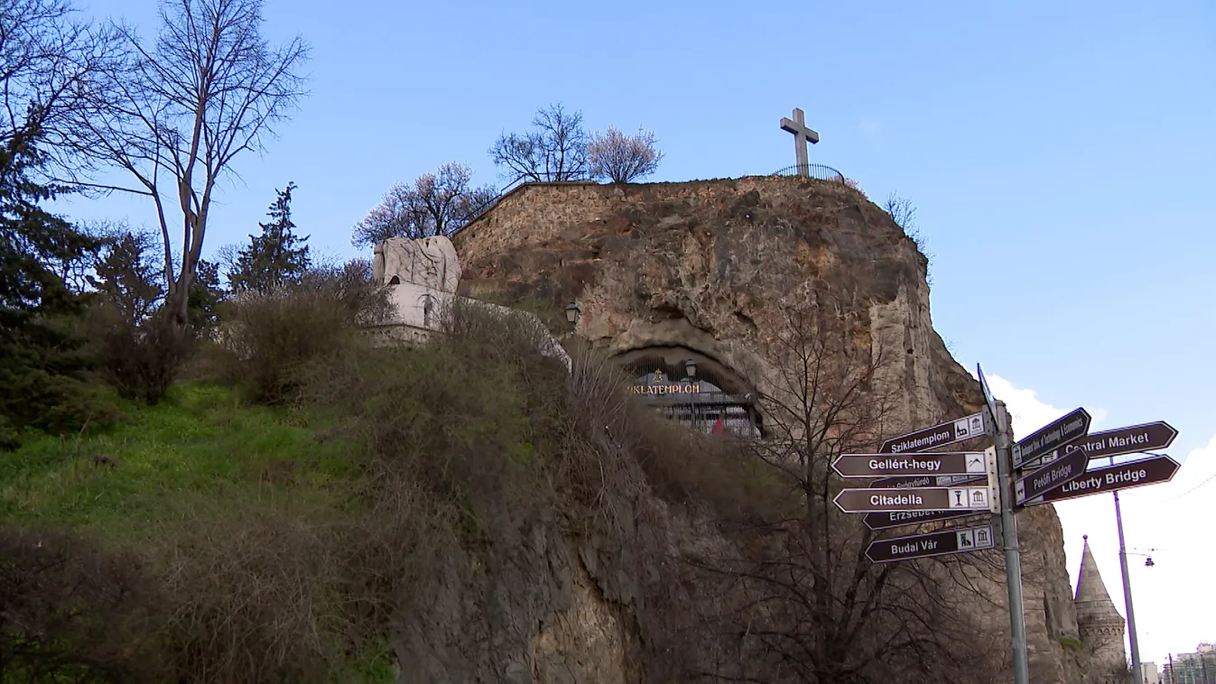Életvitelszerűen lakják a hajléktalanok a Gellért-hegyet