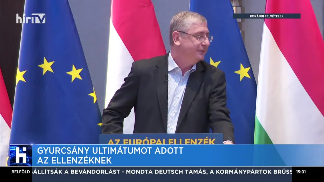 Gyurcsány ultimátumot adott az ellenzéknek