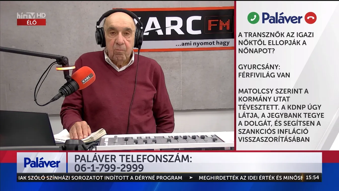 Paláver - Gyurcsány: Férfivilág van