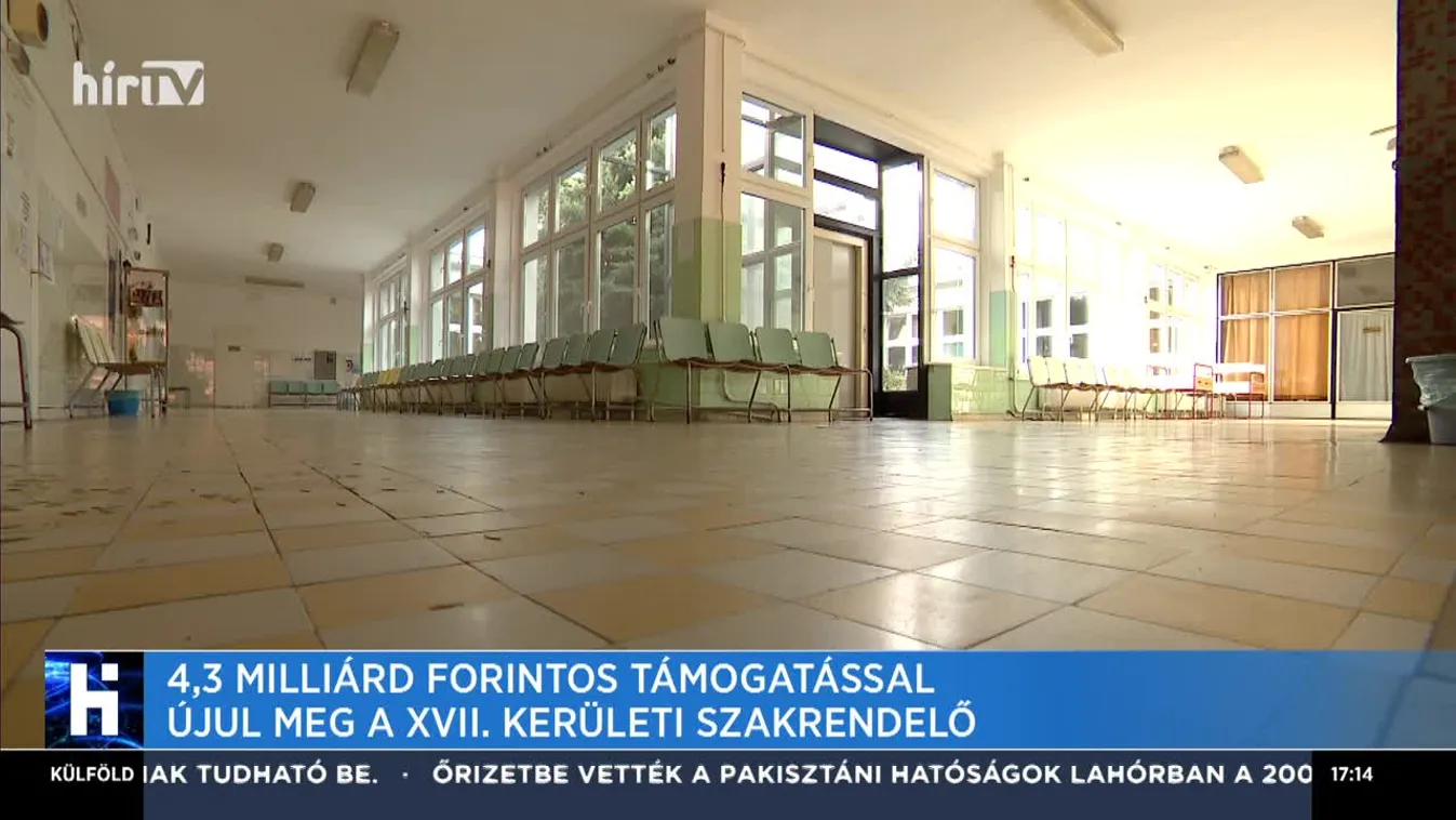 4,3 milliárd forintos támogatással újul meg a XVII. kerületi szakrendelő