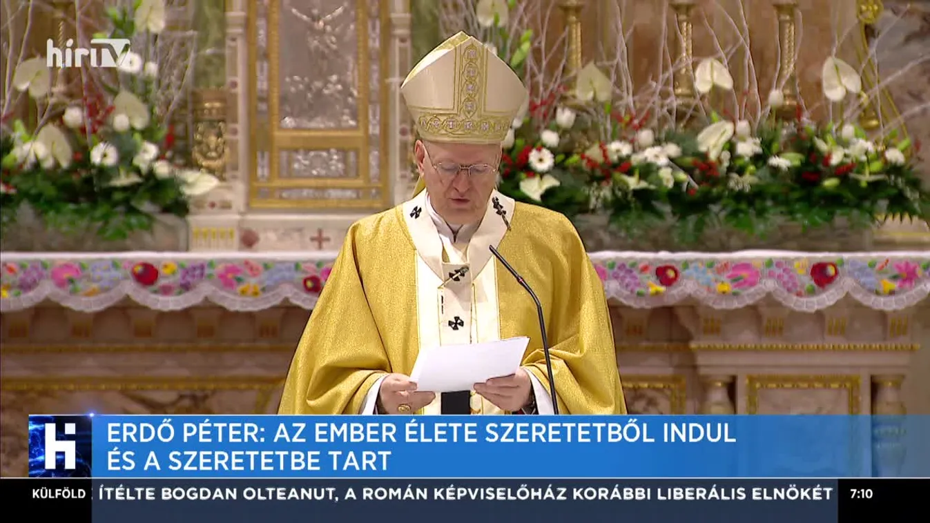Erdő Péter: Az ember élete szeretetből indul és a szeretetbe tart