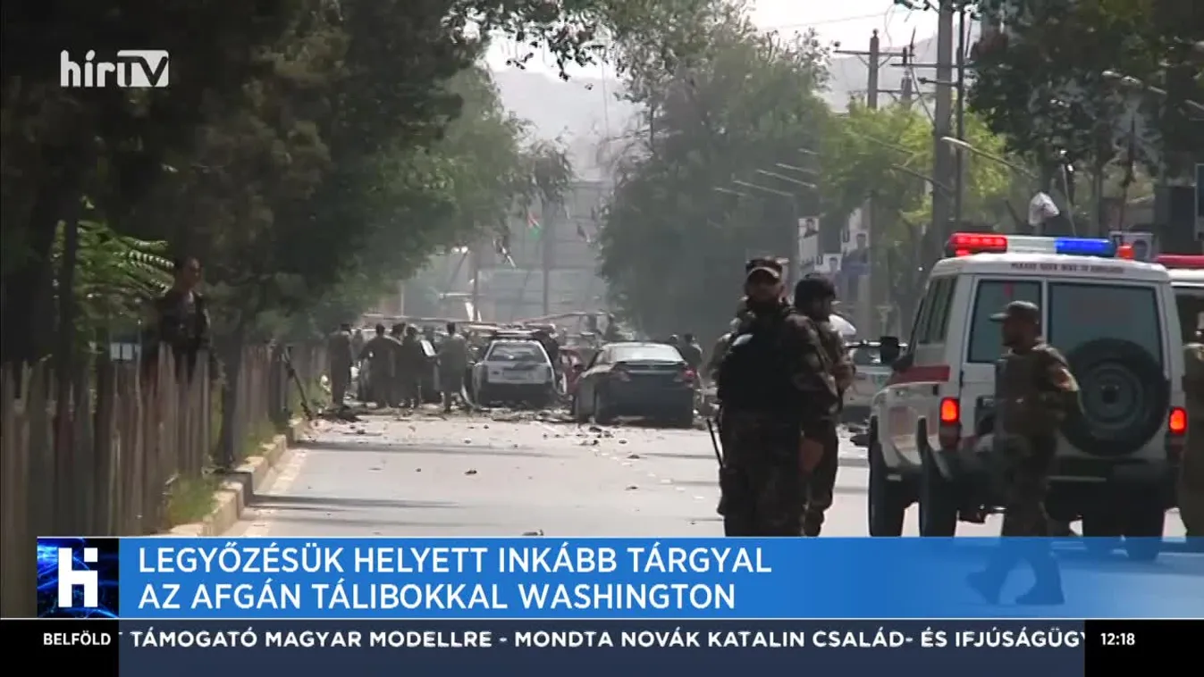 Legyőzésük helyett inkább tárgyal az afgán tálibokkal Washington