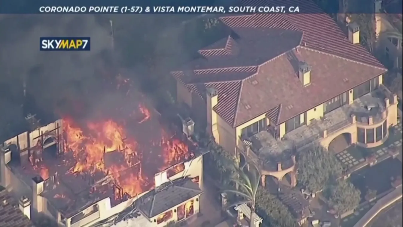 Erdőtűz pusztított Kaliforniában