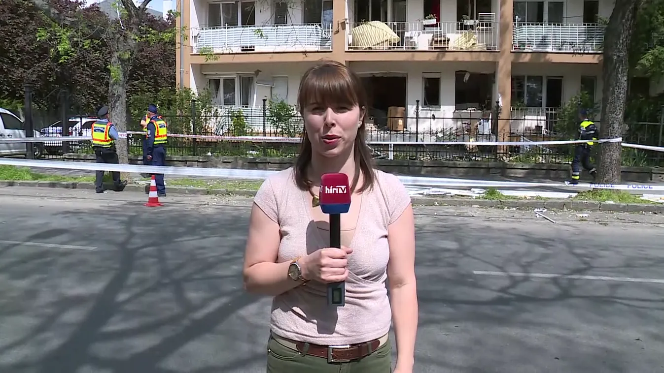 Robbanás történt egy soproni társasházban