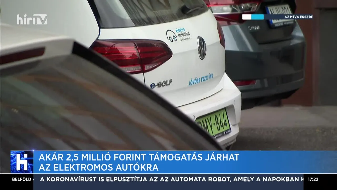Akár 2,5 millió forint támogatás járhat az elektromos autókra