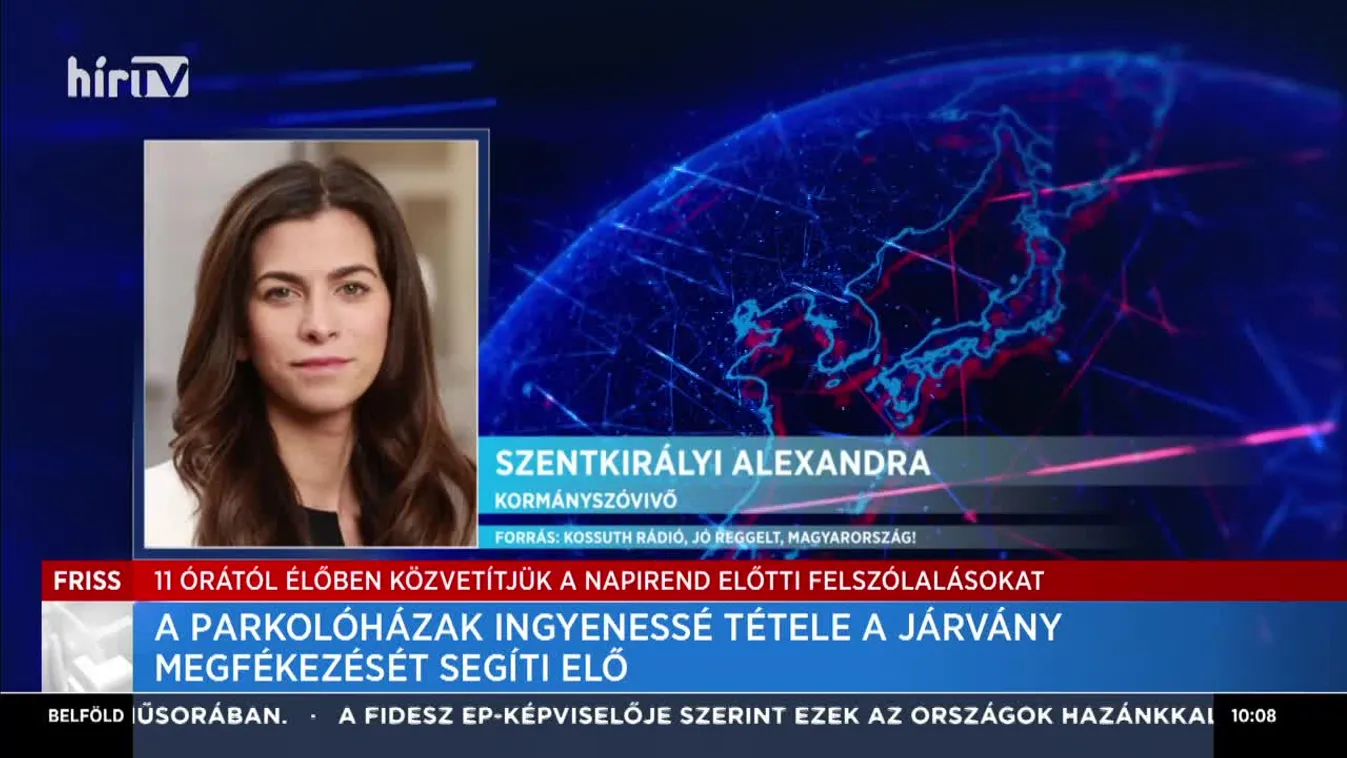 A parkolóházak ingyenessé tétele a járvány megfékezését segíti elő