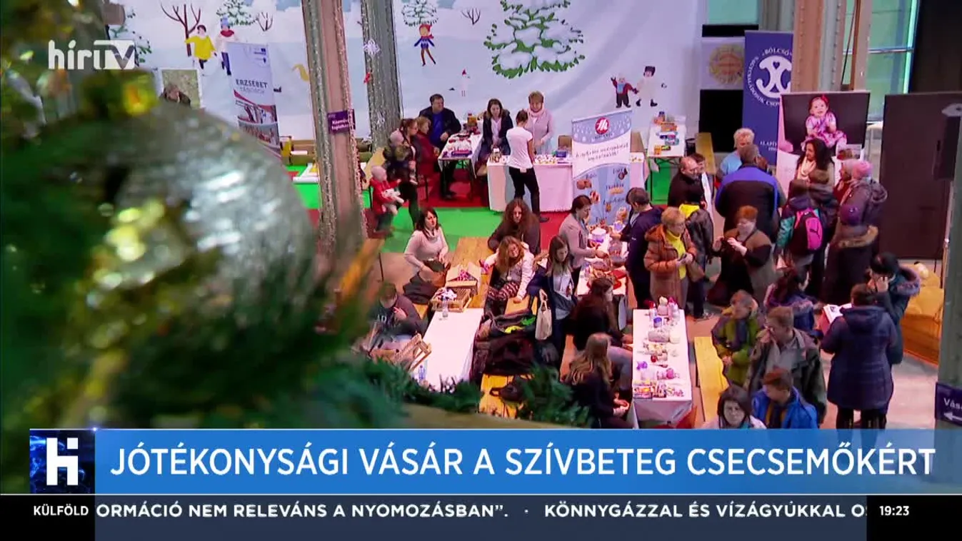 Jótékonysági vásár a szívbeteg csecsemőkért