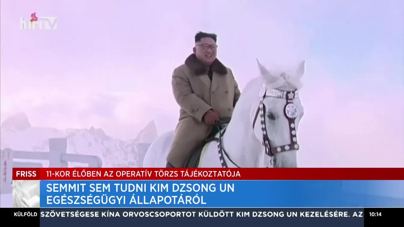 Semmit sem tudni Kim Dzsong Un egészségi állapotáról