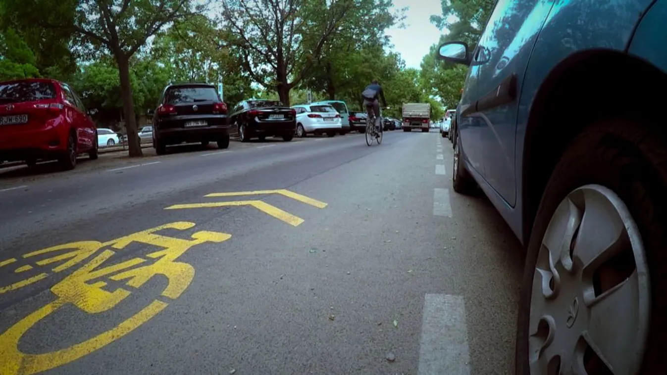 Budapesti srácok: Kihasználatlanok az ideiglenes kerékpársávok