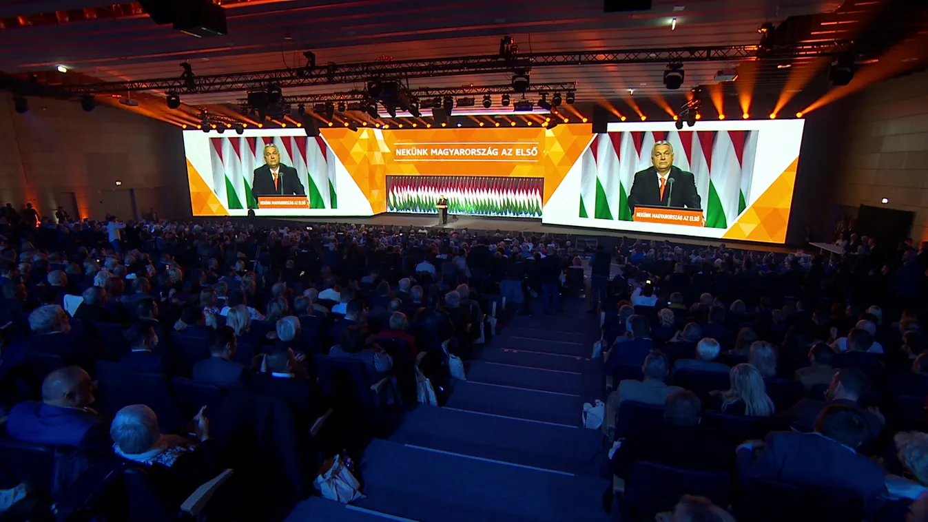 Szombaton élőben közvetítjük Orbán Viktor beszédét a Várkert Bazárból