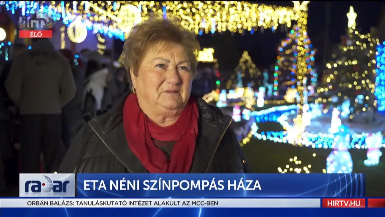 Radar: Eta néni színpompás háza