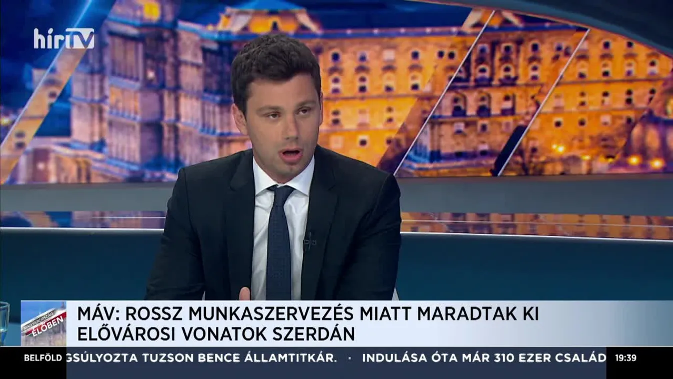 Loppert Dániel: A MÁV ellen tervezett tüntetés összefügg az önkormányzati választásokkal