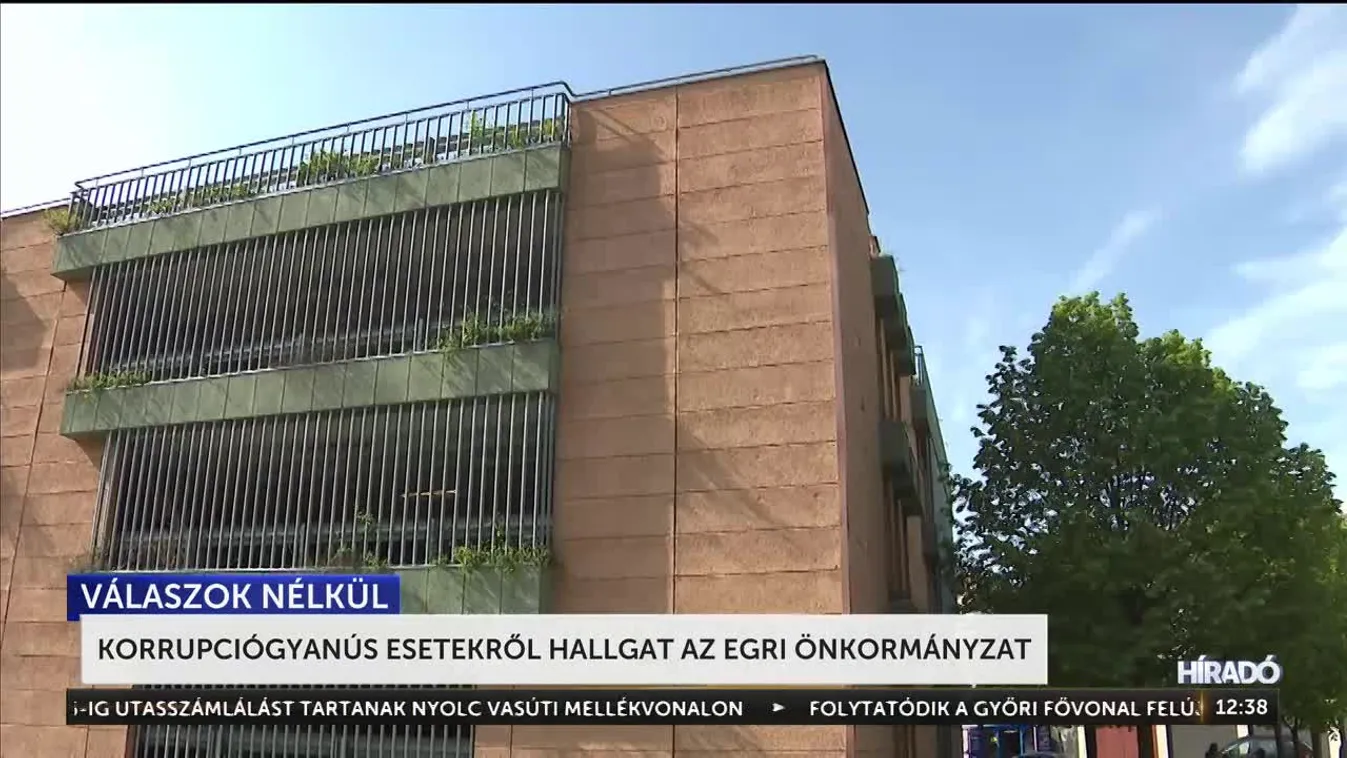 Korrupciógyanús esetekről hallgat az egri önkormányzat + videó