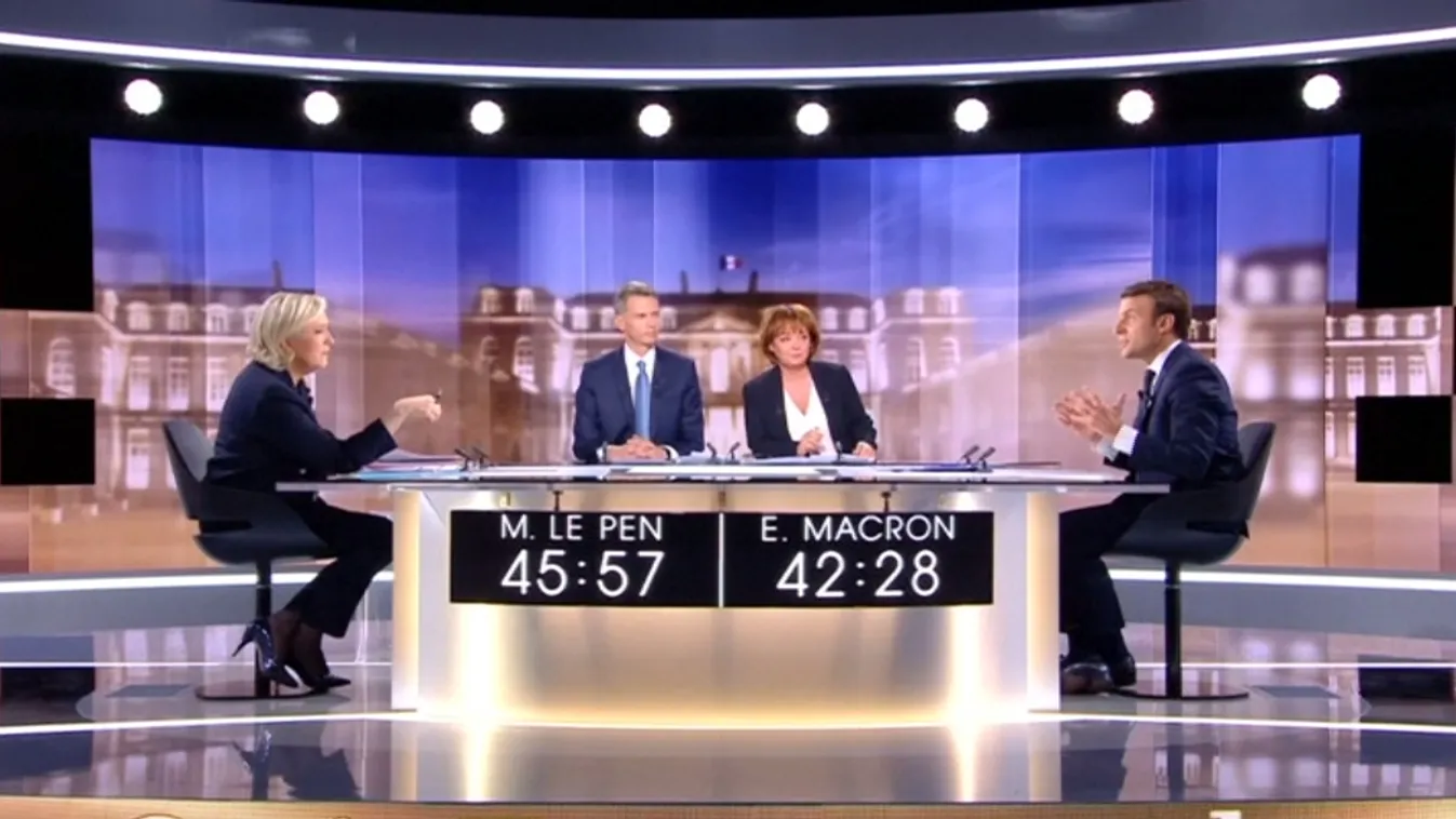 Macron lemosta Le Pent a vitában