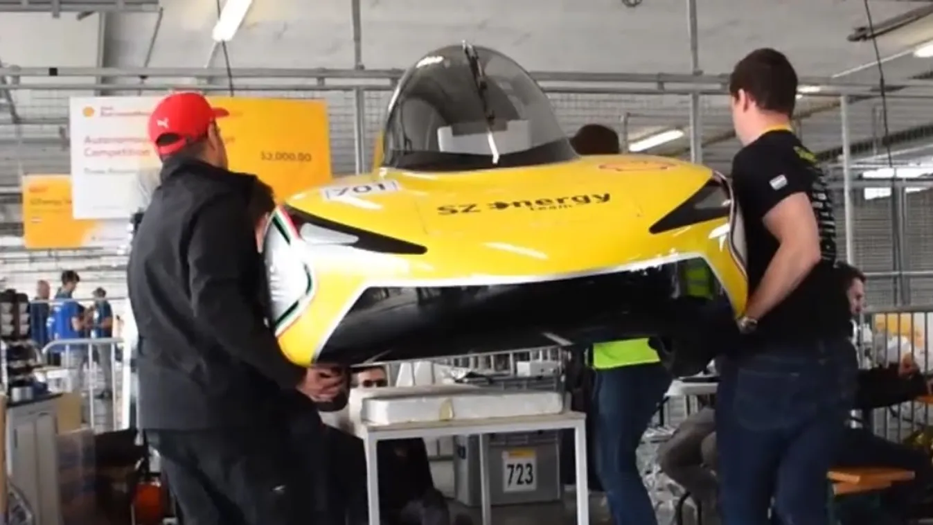 Radar–Világrekorder magyar elektromos versenyautó