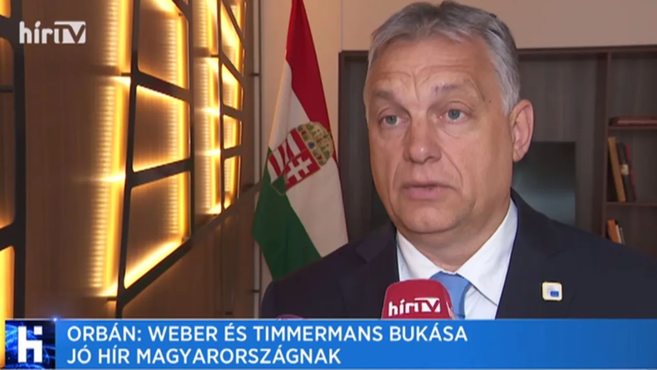 Orbán Viktor: Weber és Timmermans bukása jó hír Magyarországnak