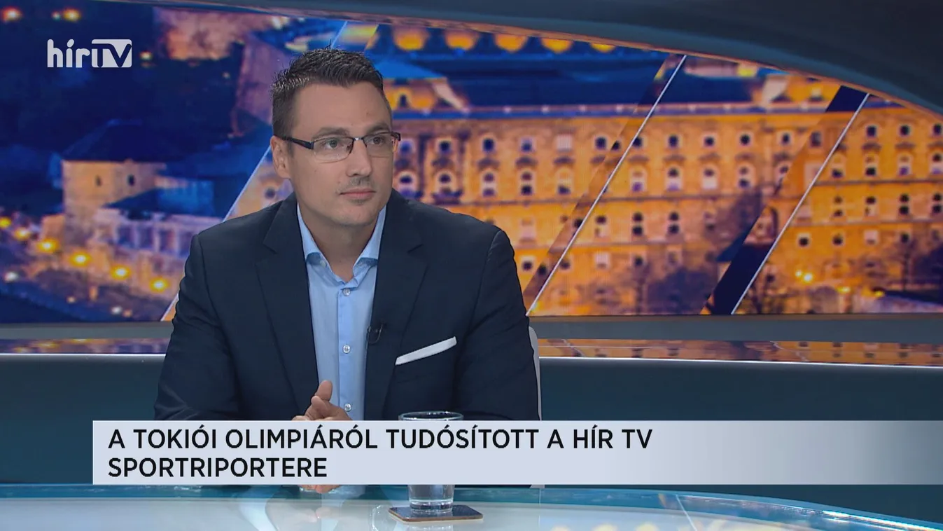A tokioi olimpiáról tudósított a Hír TV sportriportere