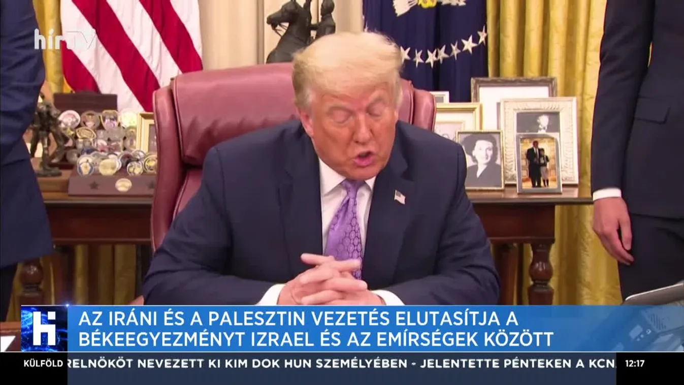 Az iráni és palesztin vezetés elutasítja a békeegyezményt Izrael és az Emírségek között