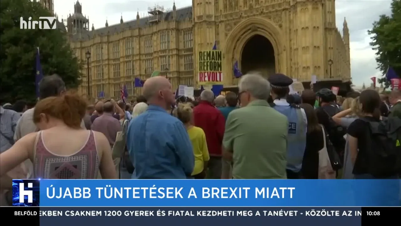 Újabb tüntetések a Brexit miatt