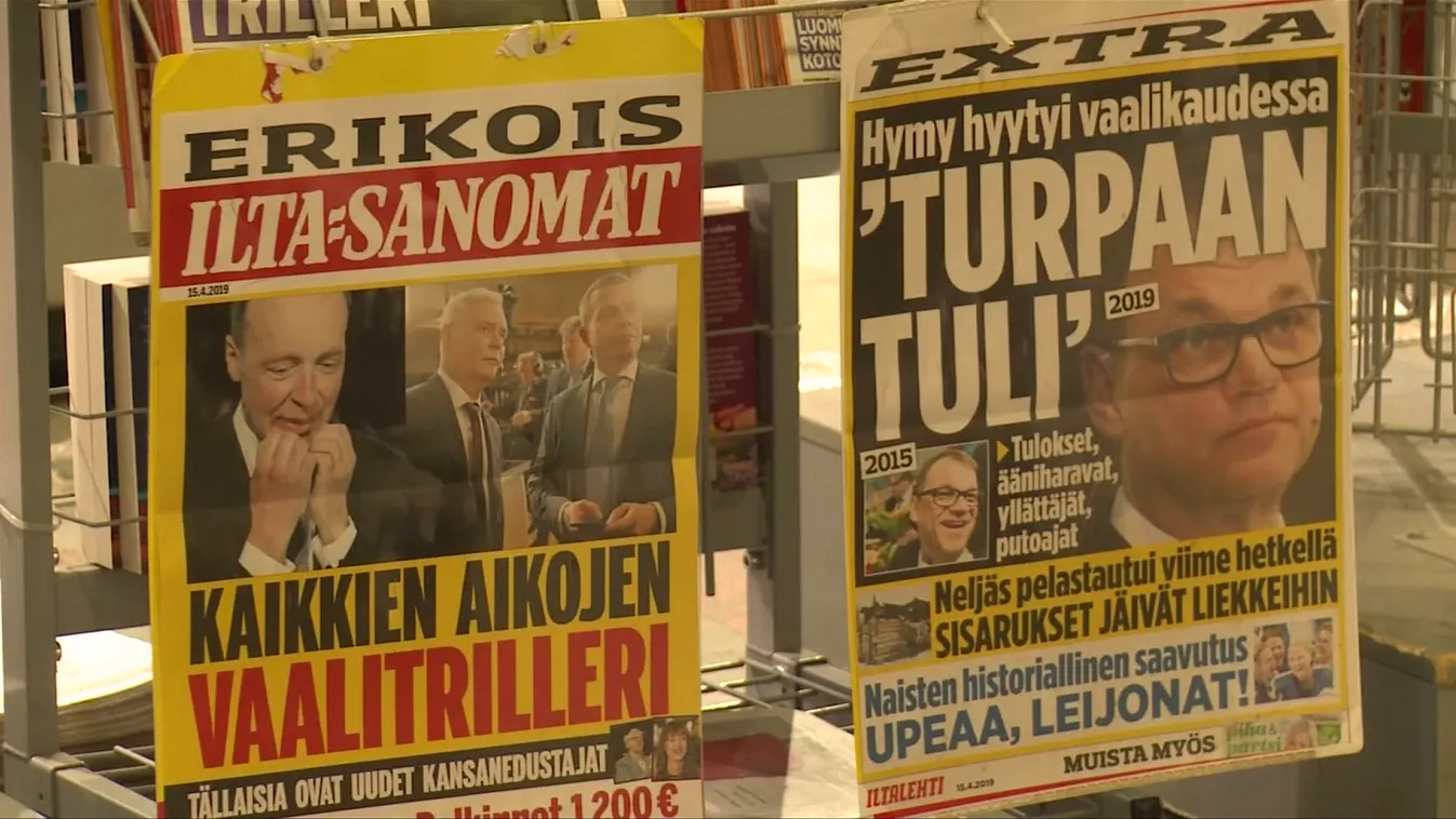 Előretört a bevándorlásellenes Finnek Pártja