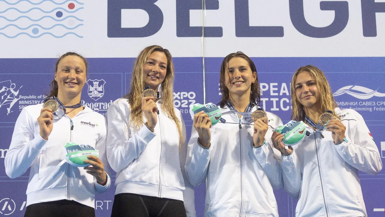 Aranyat ért a magyar női gyorsváltó négyes teljesítménye az Európa Bajnokságon