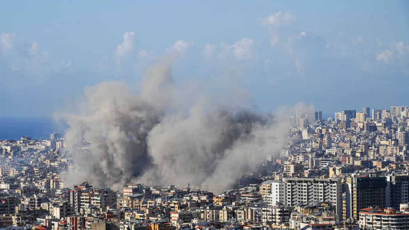 Izrael kiterjedt légicsapásokat hajt végre Bejrútban