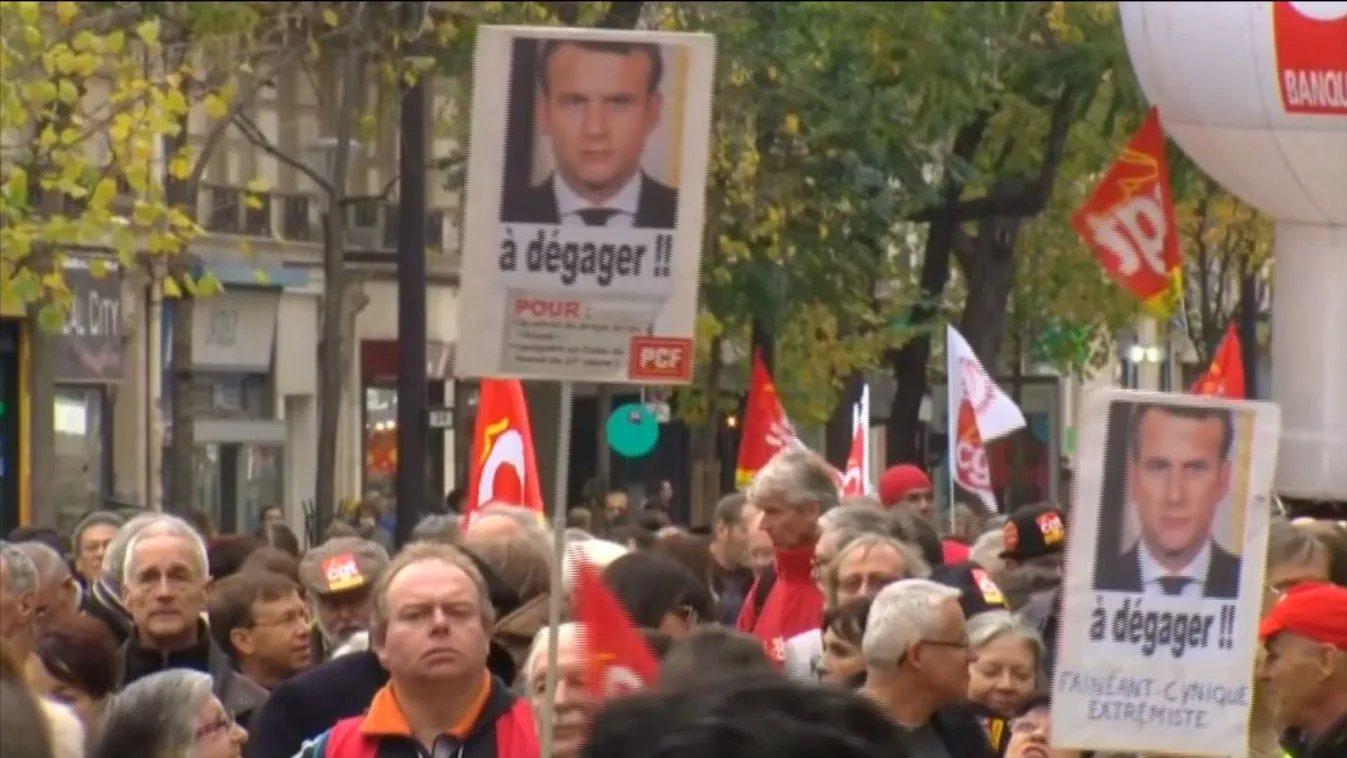 Negyedszer tüntettek a francia dolgozók