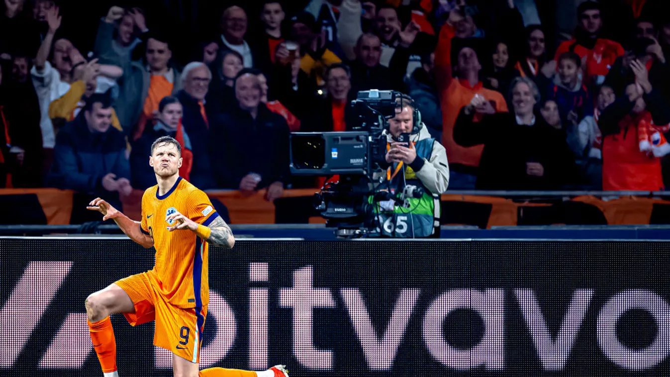 Holland legendák kritizálták a gólját ünneplő Weghorstot