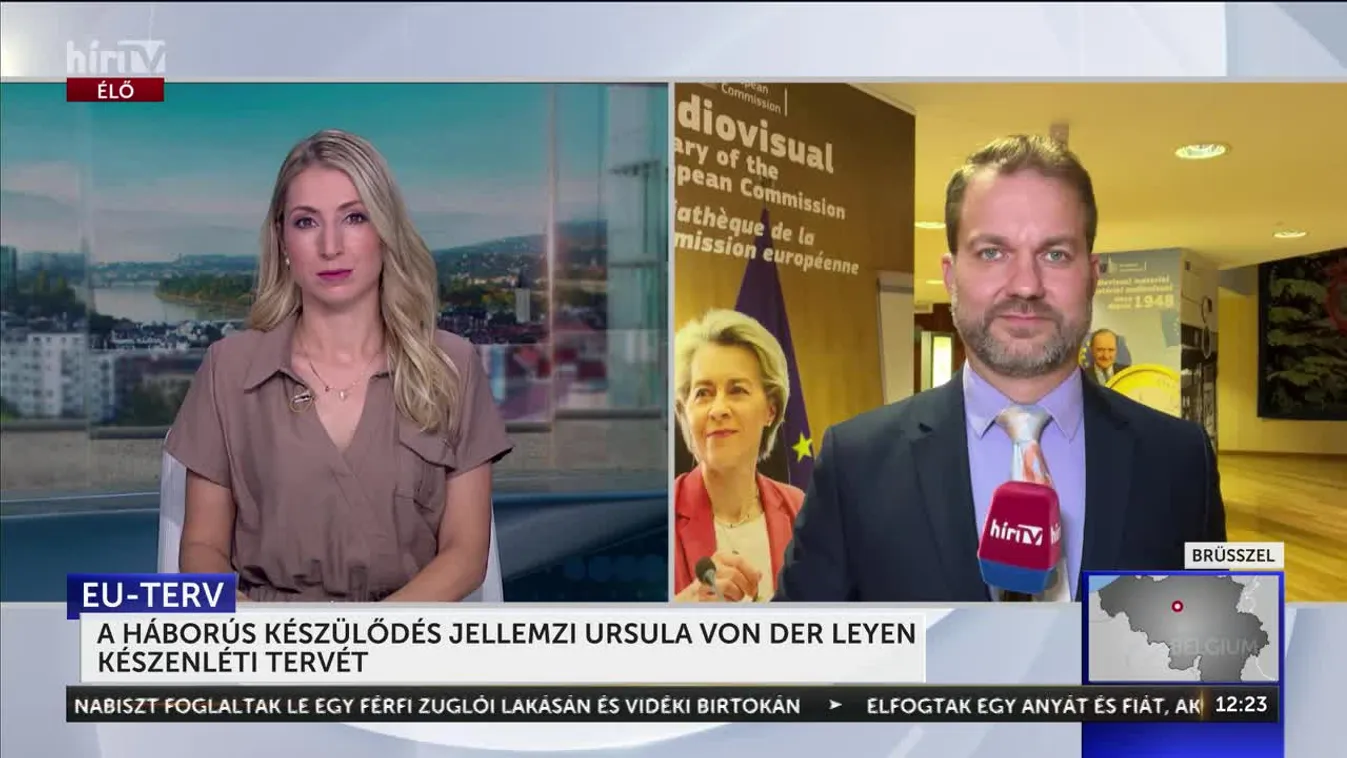 A HÁBORÚS KÉSZÜLŐDÉS JELLEMZI URSULA VON DER LEYEN KÉSZENLÉTI TERVÉT