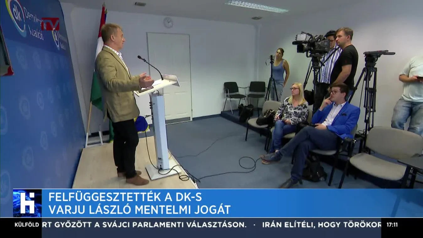 Felfüggesztették a DK-s Varju László mentelmi jogát