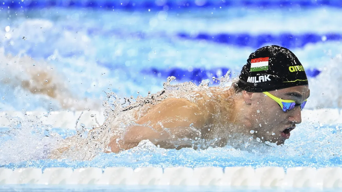 Milák a legjobb idővel döntős, Kós 16. 100 méteres pillangóúszásban