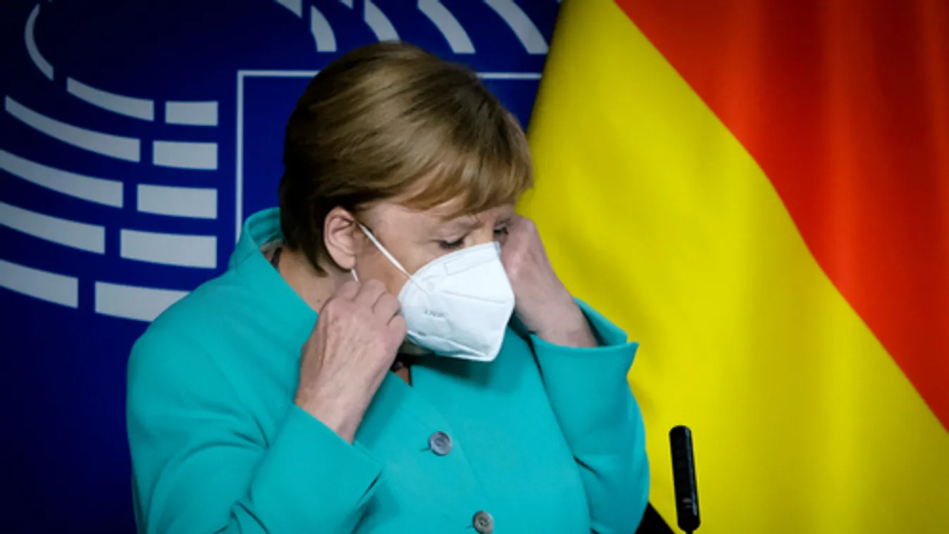 Merkel: Újabb járványhullámmal fenyeget a brit vírusváltozat