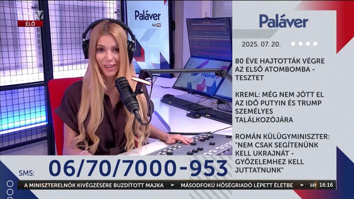 Paláver: 80 éve hajtották végre az első atombomba tesztet + videó