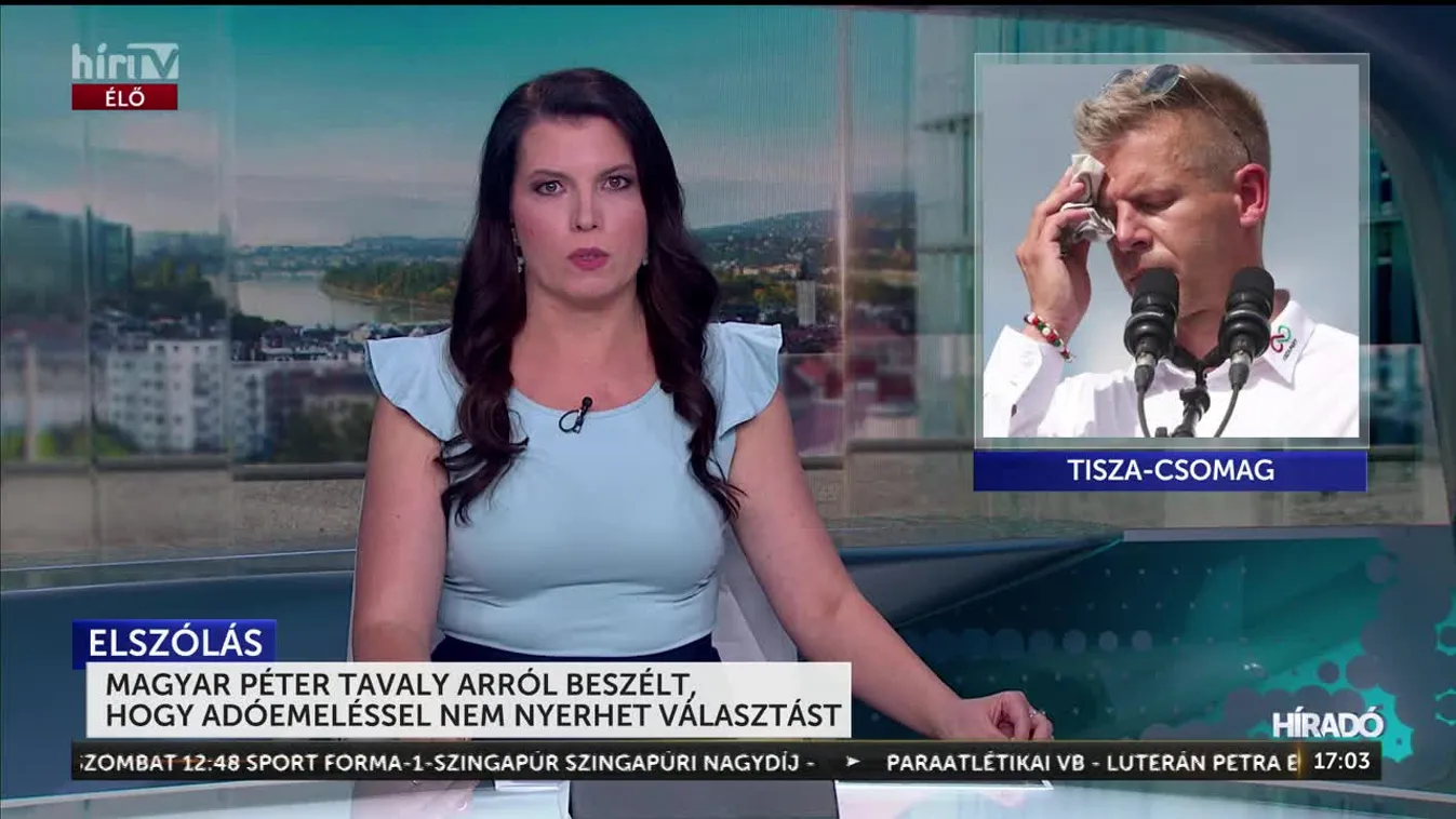 MAGYAR PÉTER TAVALY ARRÓL BESZÉLT, HOGY ADÓEMELÉSSEL NEM NYERHET VÁLASZTÁST