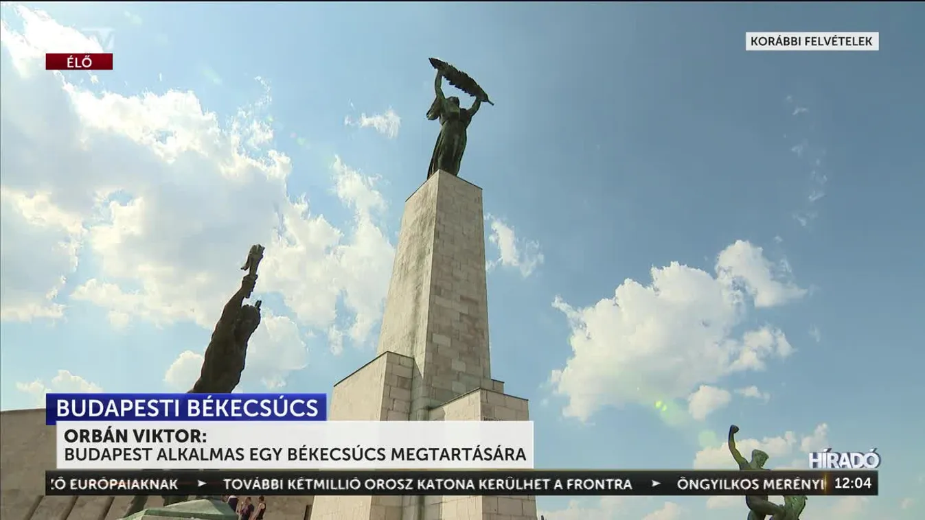 MAGYARORSZÁG AD OTTHONT DONALD TRUMP ÉS VLAGYIMIR PUTYIN TALÁLKOZÓJÁNAK