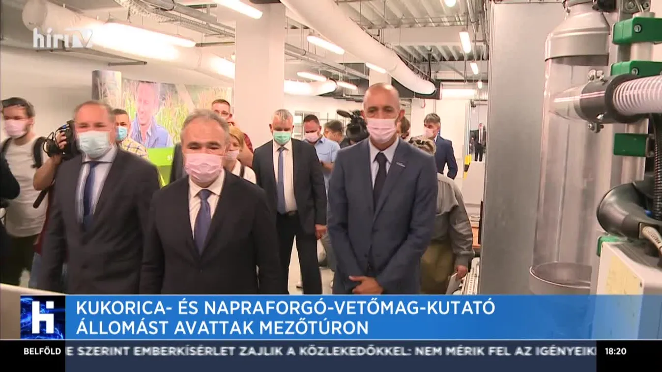 Kukorica és napraforgó vetőmag-kutató állomást avattak Mezőtúron