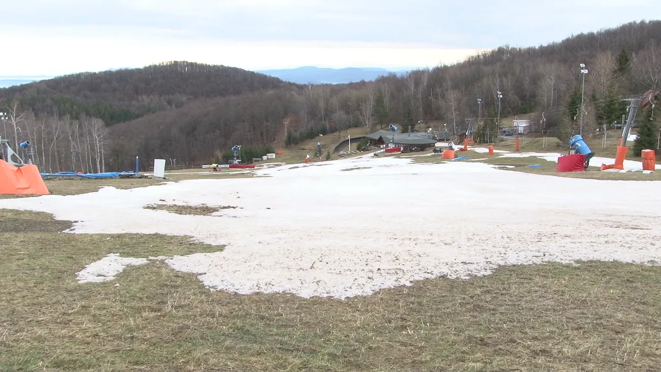 Zárnak a sípályák a meleg miatt