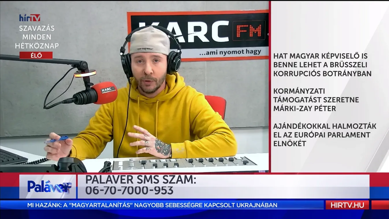 Paláver: Kormányzati támogatást szeretne Márki-Zay Péter