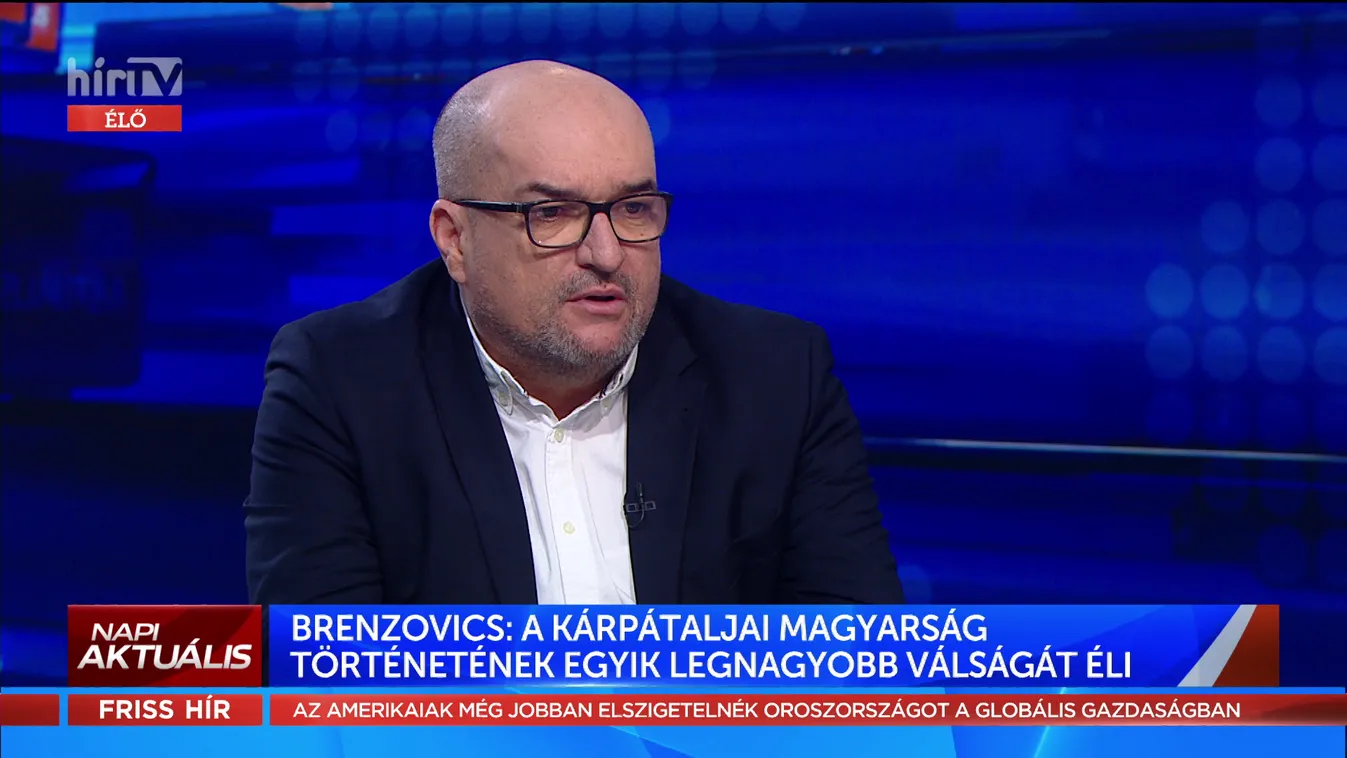 Brenzovics László: A kárpátaljai magyarság történetének egyik legnagyobb válságát éli