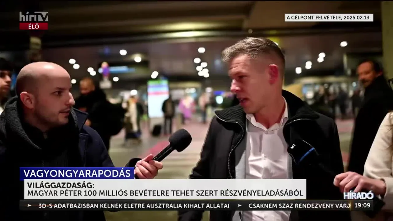 Magyar Péter jelentős összeget kereshet a 4iG-s részvényei eladásból - erről írt a Világgazdaság + videó