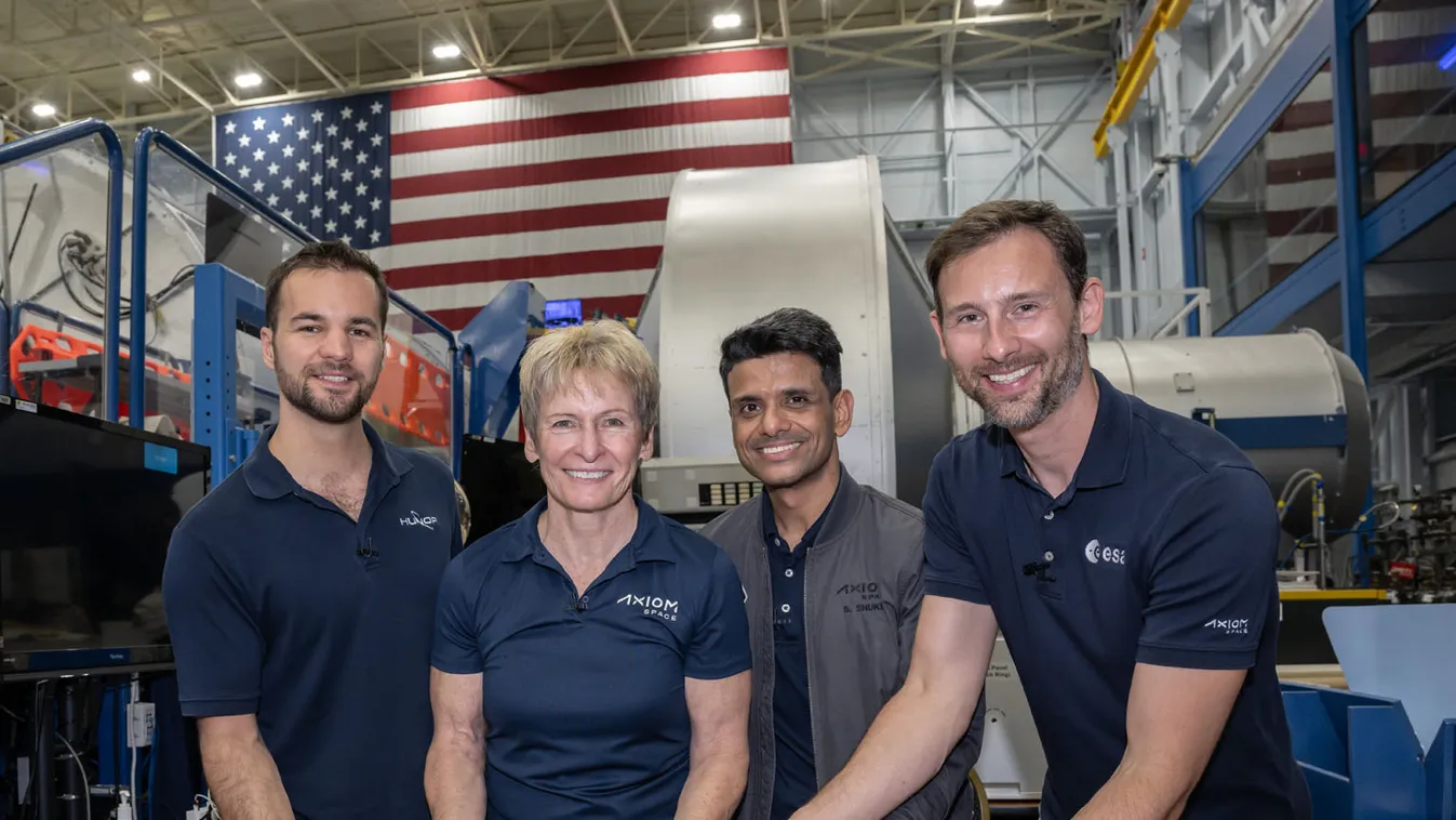 Újabb fontos mérföldkőn jutott túl Kapu Tibor űrhajós