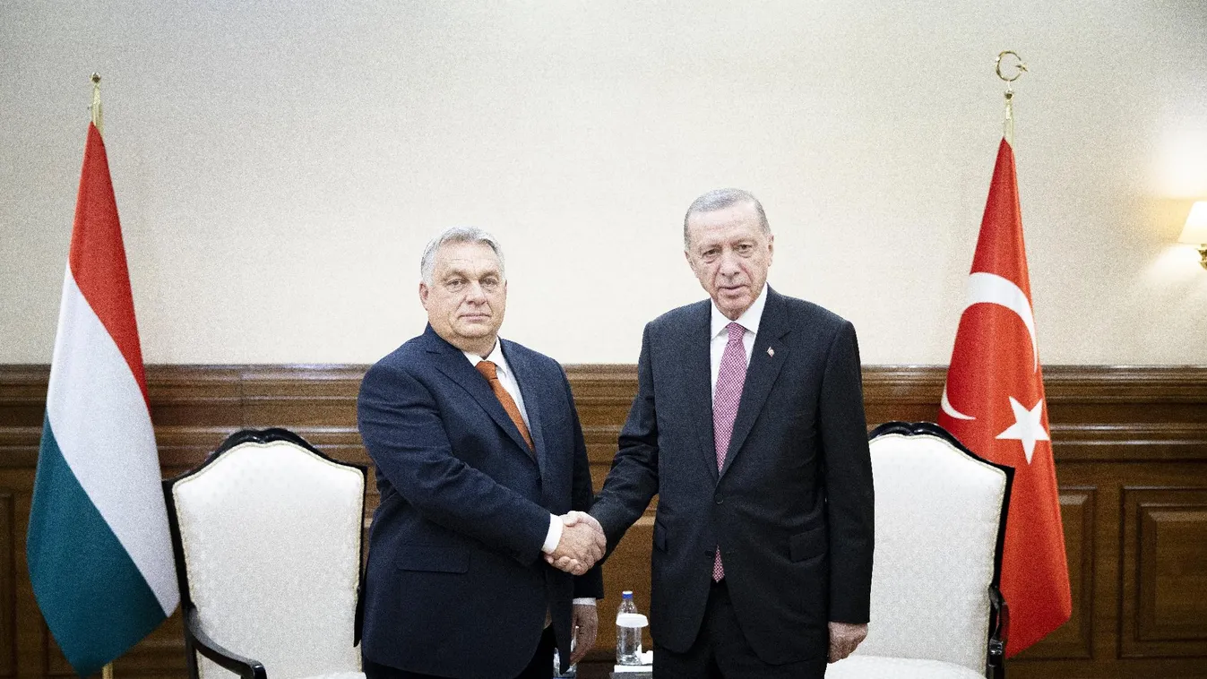 Orbán Viktor Erdogan török elnökkel tárgyalt