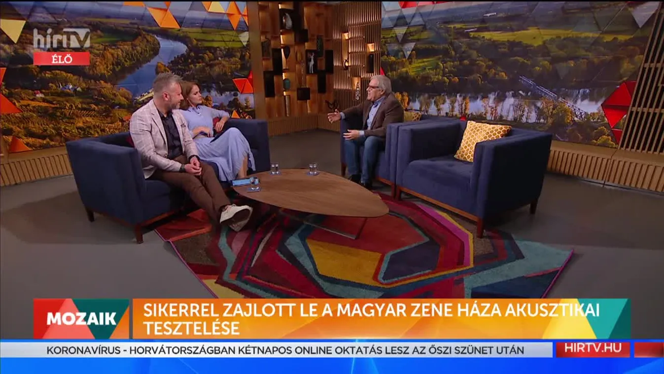 Mozaik: Sikerrel zajlott le a Magyar Zene Háza akusztikai terhelése